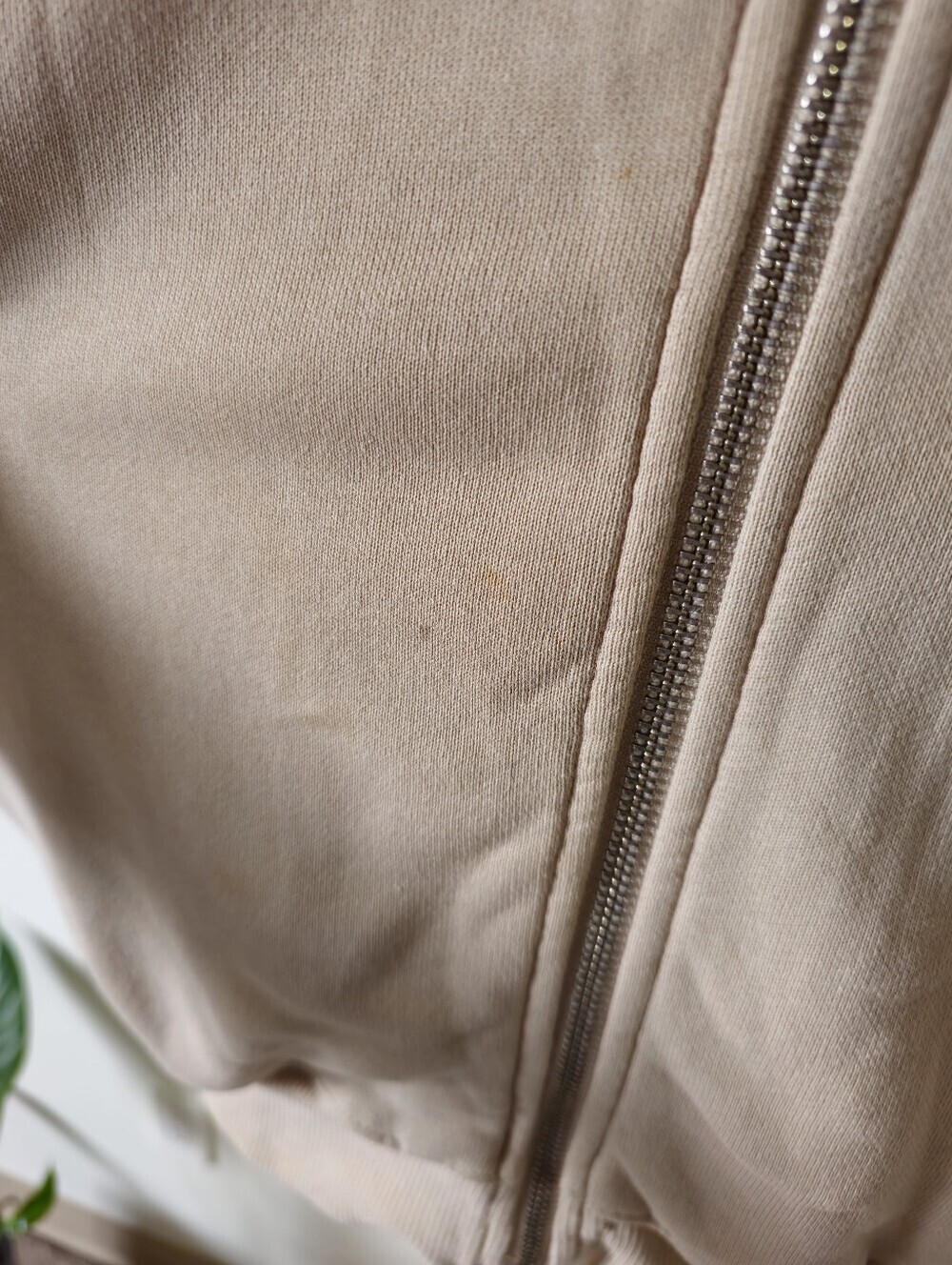 Aritzia Wilfred Free 1 xs s Light Taupe Zip Hoodie - Picture 2 of 7